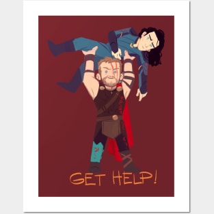 Get help! Posters and Art